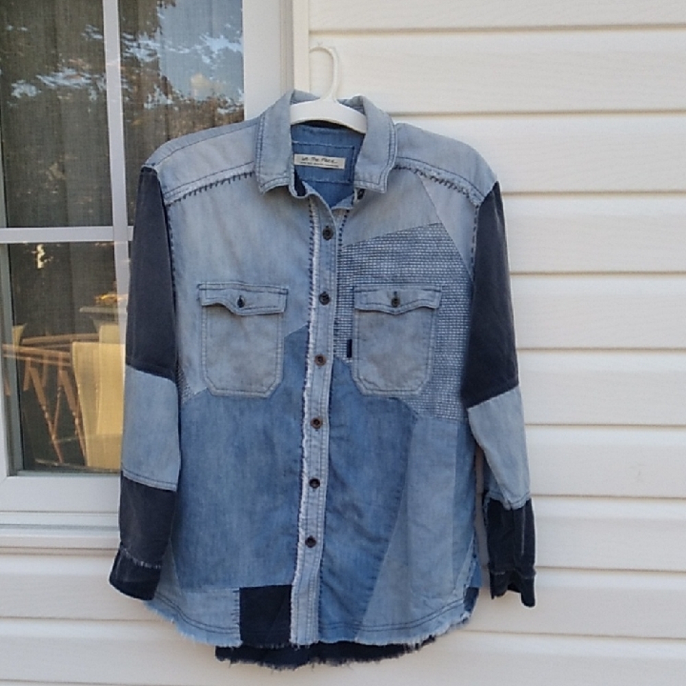We The Free denim shirt